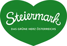 Grünes Herz mit Steiermark Schriftzug